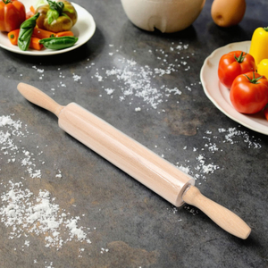 Non-Stick Wood Roller Rolling Pin with Pastry Board Laser Logo Household Baking & Cooking Tools