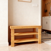 Wholesale 3-Tier Modern Bamboo Extendable Freestanding Shoe Storage Bench Display Organizer Shelf Shoe Rack for Living Room
