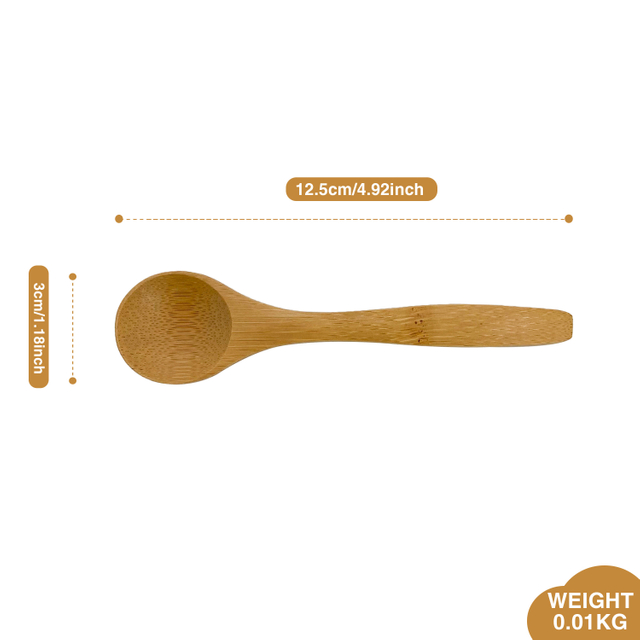 Environmentally Friendly Wooden Spoon Accessory for Back to School Kitchen Dinnerware Set