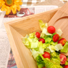 Wholesale Eco-friendly Bamboo Wood Salad Bowl Set With 2 Server Utensils for High Quality