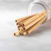 YCZM Natural Organic Eco-Friendly Reusable Drinking Straw Set for Party Gathering Camping