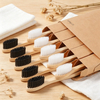 Eco-Friendly Biodegradable 100% Natural Compostable Bamboo Charcoal Toothbrush Set Pack of 8 Pcs