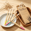 100% Eco Friendly Toothbrush Bamboo Adult Kid Cepillos De Dientes De Bambu Bamboo Bristle Toothbrush
