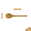 Customized Logo Classic Eco-Friendly Natural Bamboo Coffee & Honey Stirring Spoon with Long Handle