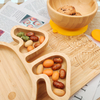 Kitchen Tools Natural Environmental Health Tableware Bamboo Baby Plate & Baby Bowl