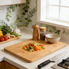 Wholesale 3-Piece Reversible Wood Cutting Chopping and Serving Board Cook Block Set for Kitchen Use Made From Bamboo Wooden