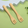 Reusable Classic Bamboo Spoon and Fork Set for Baby-Durable BPA Free Eco-Friendly Dinnerware Wholesale