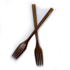 Wholesale Solid Walnut Kitchen Utensils-High Quality Flipping Spoon Fork for Home Use