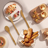 Wholesales Bamboo Spoon Wooden Fork Knife Kits Bamboo Cutlery Set for Camping