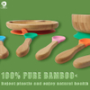 Large Amount of Preferential Natural Environmental Health Tableware | the Bamboo Baby Feeding Tableware Set Comes with a Bib