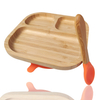 Eco Bamboo Baby Plate with Suction Ring