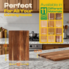 Large Heavy Duty Acacia Wood Cutting Board for Kitchen with Juice Groove