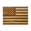 Eco-friendly Reusable Acacia Wood American Flag Cutting Board for Holiday Parties