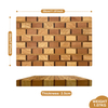 Wholesale New Double-Sided End Grain Wood Chopping Board with Handle for Kitchen Food Charcuterie Bread and Juice Groove