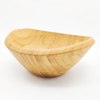High Quality Customizable Large Irregular Oval Bamboo Bowl American Style Fruit Salad Tableware Wholesale Japan Dinnerware