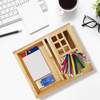Bamboo Office Desktop Storage Box Series Bamboo and Wood Products Factory Can Customize Student Storage Box
