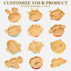 Hot Sells Children's Tableware Made of Bamboo Silicone Tableware Silicone Baby Feeding Set