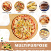 Kitchen Tool Wooden Plate for Bread and Pizza High Quality Bamboo Pizza Plate Pizza Tray Wooden