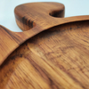Round Dinner Plates Set Acacia Wooden Plate Dinnerware Sets Customizable logo Wood Flatware Tableware