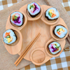 Kitchen Tools Bamboo Food Tray Mini Plate Bamboo Sushi Plate