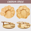 Kitchen Tools Bamboo Food Tray Mini Plate Bamboo Sushi Plate