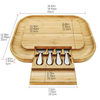 YCZM Hot Sells Organic Bamboo Cutting Boards Large Kitchen Cutting Board and Wooden Cheese Board