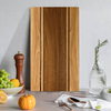Acacia Wood Column Base Tray Cutting Board Kitchen and Home Decorative Chopping Block