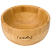 Bamboo Wooden Deep Soup Dish Bowl