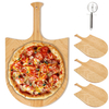Kitchen Tool Wooden Plate for Bread and Pizza High Quality Bamboo Pizza Plate Pizza Tray Wooden