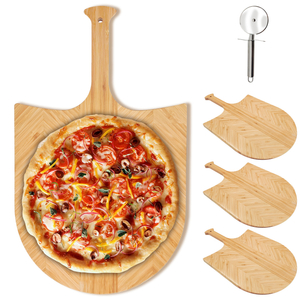 Kitchen Tool Wooden Plate for Bread and Pizza High Quality Bamboo Pizza Plate Pizza Tray Wooden