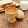Customized Eco-Friendly Bamboo Egg Holder Stand High Quality Modern Elegant Dishwasher Safe Storage Function Home Bakery Kitchen
