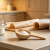 Manufacturer Wholesales Eco-Friendly Wooden Scoop DIY Coffee Bean Measuring Spoon for Home Kitchen
