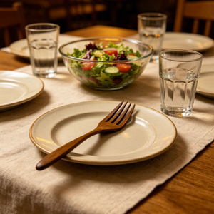 Factory Price Natural Wooden Fork Home Dining Table Utensils Dinner Ware Natural Wooden Fork Customized Size and Sale